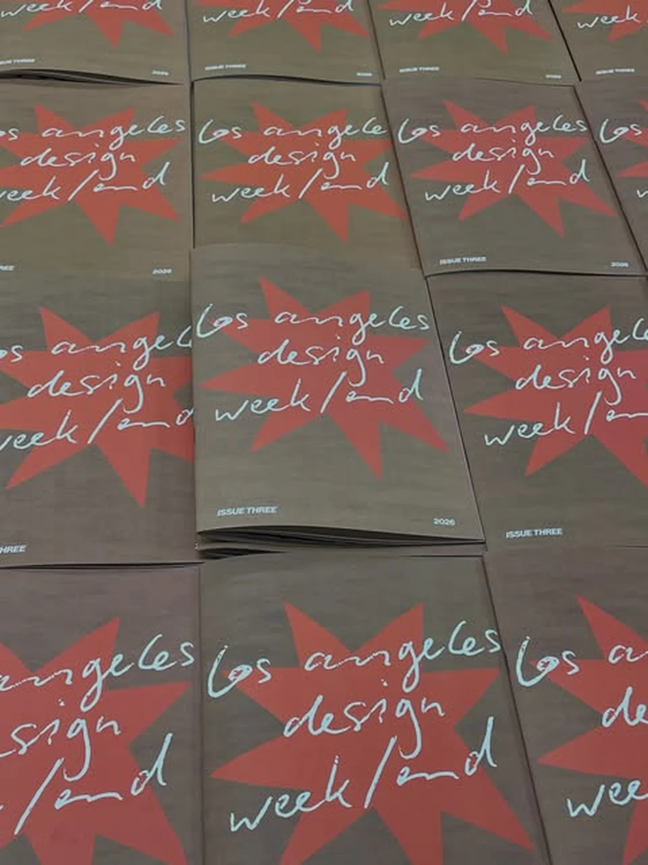 Event publications, stacked — brochures printing example